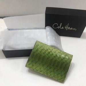 COLE HAAN Small Leather Good - Leather - GREAT GIFT